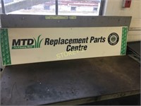 Replacement Parts Tin Sign - 48 x 12