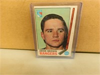 1969/70 OPC Arnie Brown #34 Hockey Card