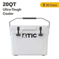 RTIC 20 QT Rotomolded Cooler  Fits 30 Cans