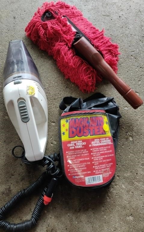 Magic Duster & Hand Vacuum