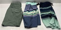 Sz 32 Lot of 3 Men's O'Neill Shorts - NWT $180