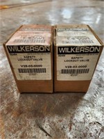 2 WILKERSON SAFETY LOCKOUT VALVES