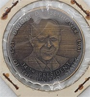 Dwight Eisenhower 34th President Coin