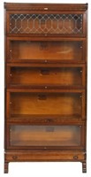 Oak Lundstrom Stacking Sectional Bookcase