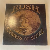 Rush Caress of Steel prog rock classic LP
