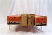 Lionel Train boxes