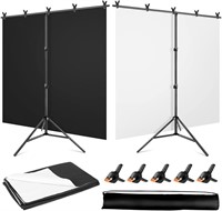 YAYOYA Backdrop Screen with Stand  5x6.5ft