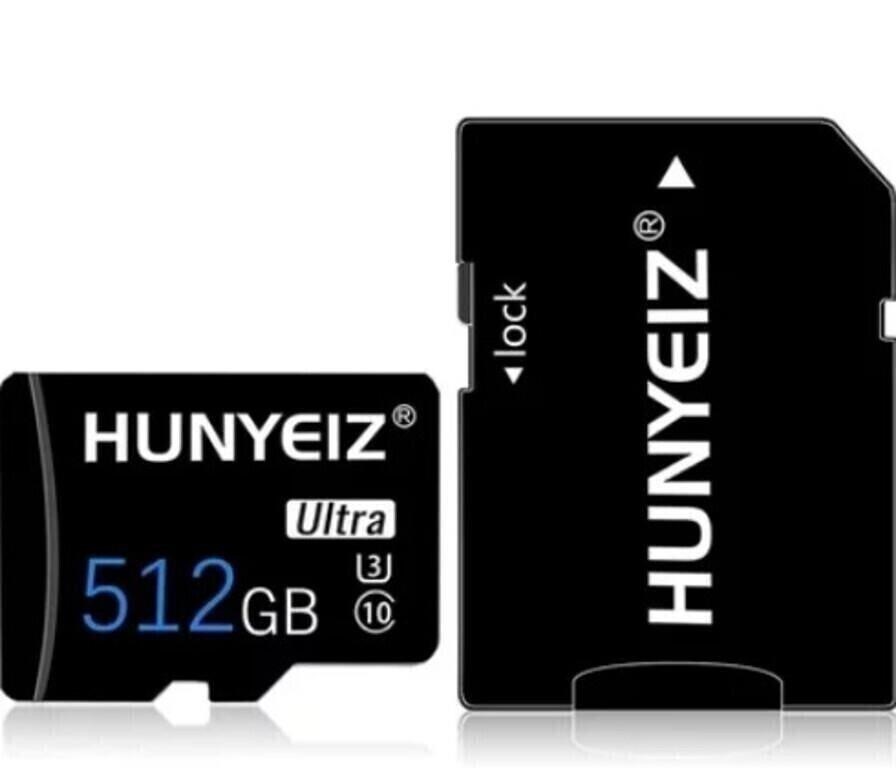 512GB Micro SD Card with Adapter