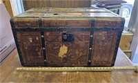 Old Flat Top Trunk w Handles