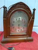 old clock with key