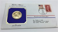 Herbert Hoover Presidential Medals Cover