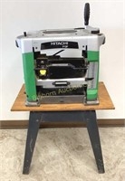 Hitachi P13F Surface Planer Mounted on Base