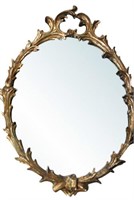 Fine Gilt Rococo Mirror 32 x 45