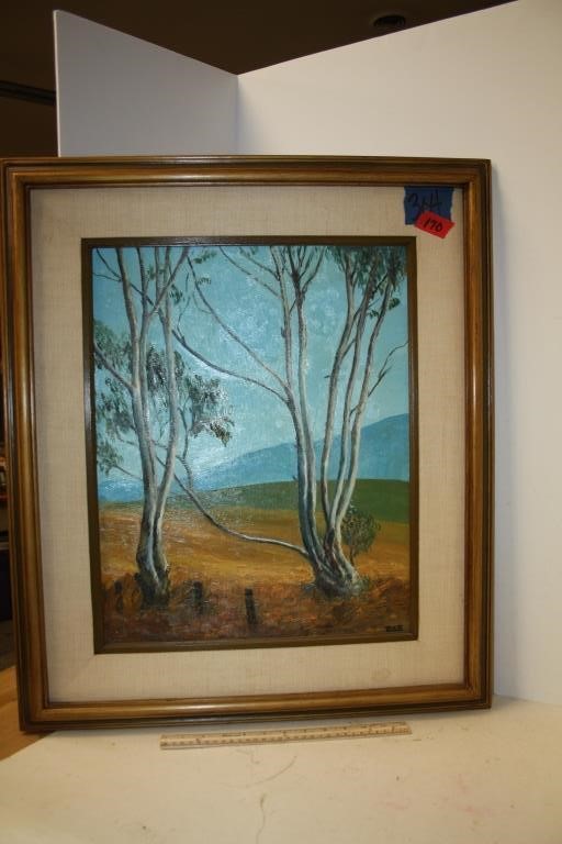 DKS Framed Tree Painting