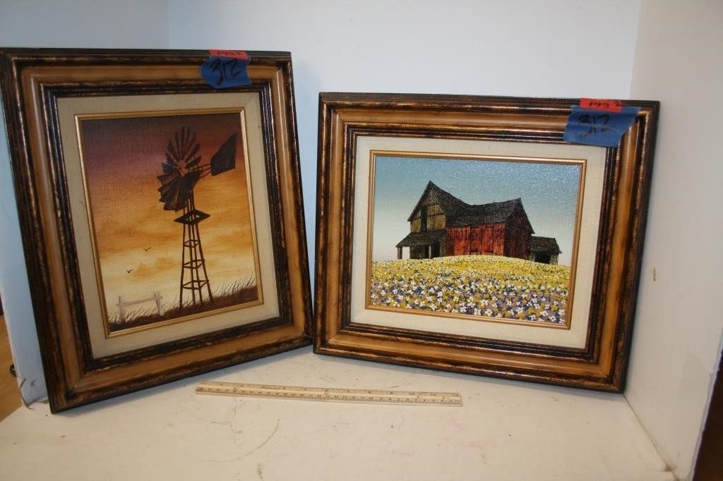 Hecho En Mexico 8x10 Framed Paintings? 2, Windmill