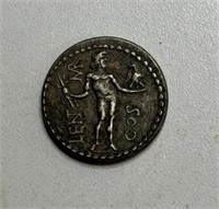 ANCIENT SILVER ROMAN COIN