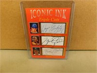Iconic Ink  Gretzky  / Jordan / Mantle