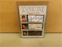 Iconic Ink Wayne Gretzky Gordie Howe Mario Lemieux