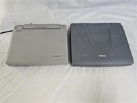 2 Toshiba Satellite Laptops