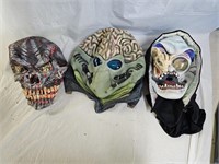 3 Halloween Masks