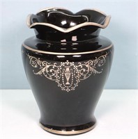 Sinclaire Black Amethyst Glass Vase