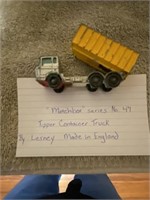 "Matchbox" Series No. 47 Tipper Container Truck