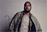 Autograph COA Kanye West Photo