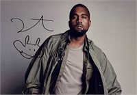 Autograph COA Kanye West Photo