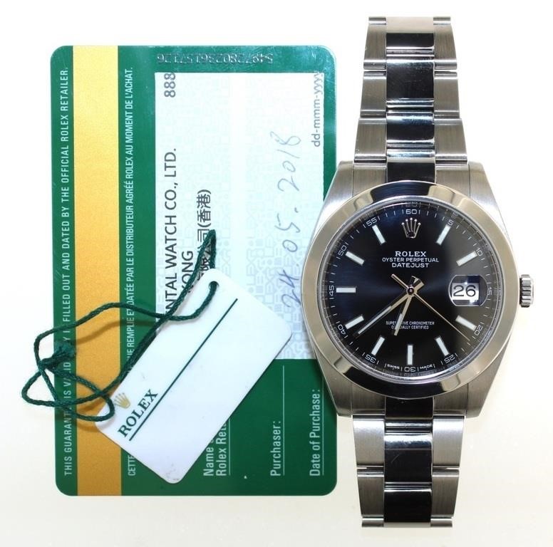 Gent's Rolex Oyster Perpetuel Datejust 41 Watch