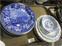 BLUE DISHES