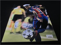 Neymar Jr signed 8x10 photo COA