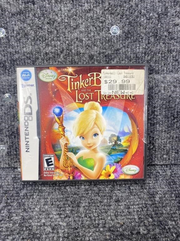 Sealed Nintendo DS Tinkerbell Video Game