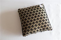 Fleur De Lis Decorative Pillow With Tassels