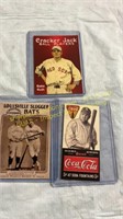3 Bathe Ruth Baseball Cards