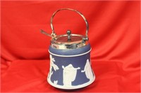 An Early Jasperware Containter