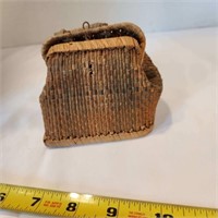 Miniature woven purse