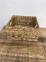 $20  Small square whicker basket