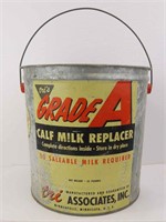 Tri's Grade A Calf Milk Replacer Bucket