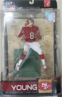 NFL legends Steve Young McFarlane Toys 49ers 2009