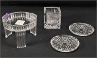 Waterford Marquis Crystal Coaster w/Holder