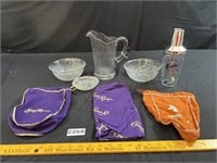 Crown Royal Bags, Shaker, Glassware