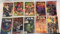 10 Comic Books: Marvel, DC & More: JLA, Green
