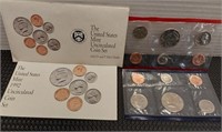 1992, The United States Mint uncirculated coin set