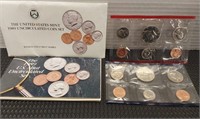 The United States Mint 1989 uncirculated coin set