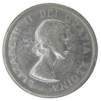 Canada 1957 Silver Dollar
