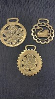 Vintage Horse Brass Medallions