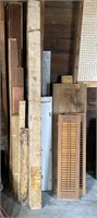 Lot of Wood With Shutters