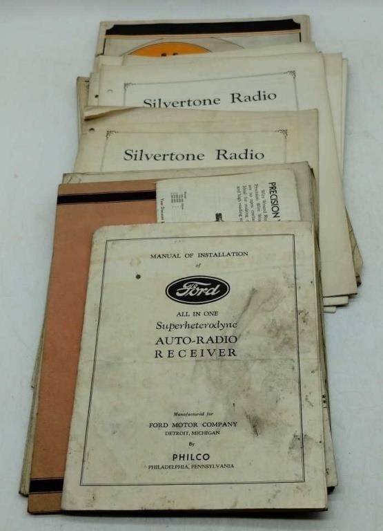 (Z) Silverstone Radio Model Service Notes, Ford