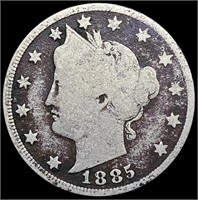 1885 Liberty Victory Nickel