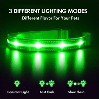 P2501  MASBRILL LED Dog Collar, USB Rechargeable